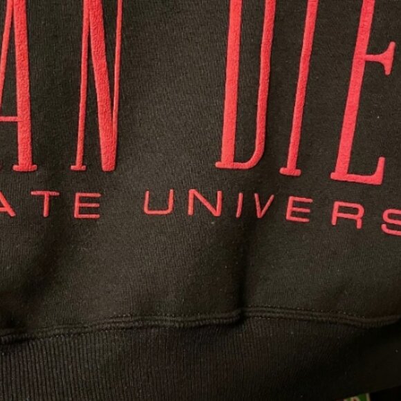 Vintage College Crewneck - San Diego State University - Picture 3 of 4